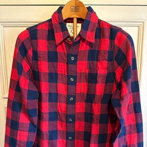 Vintage Abercrombie & Fitch Buffalo Plaid Button Down - Muscle Cut